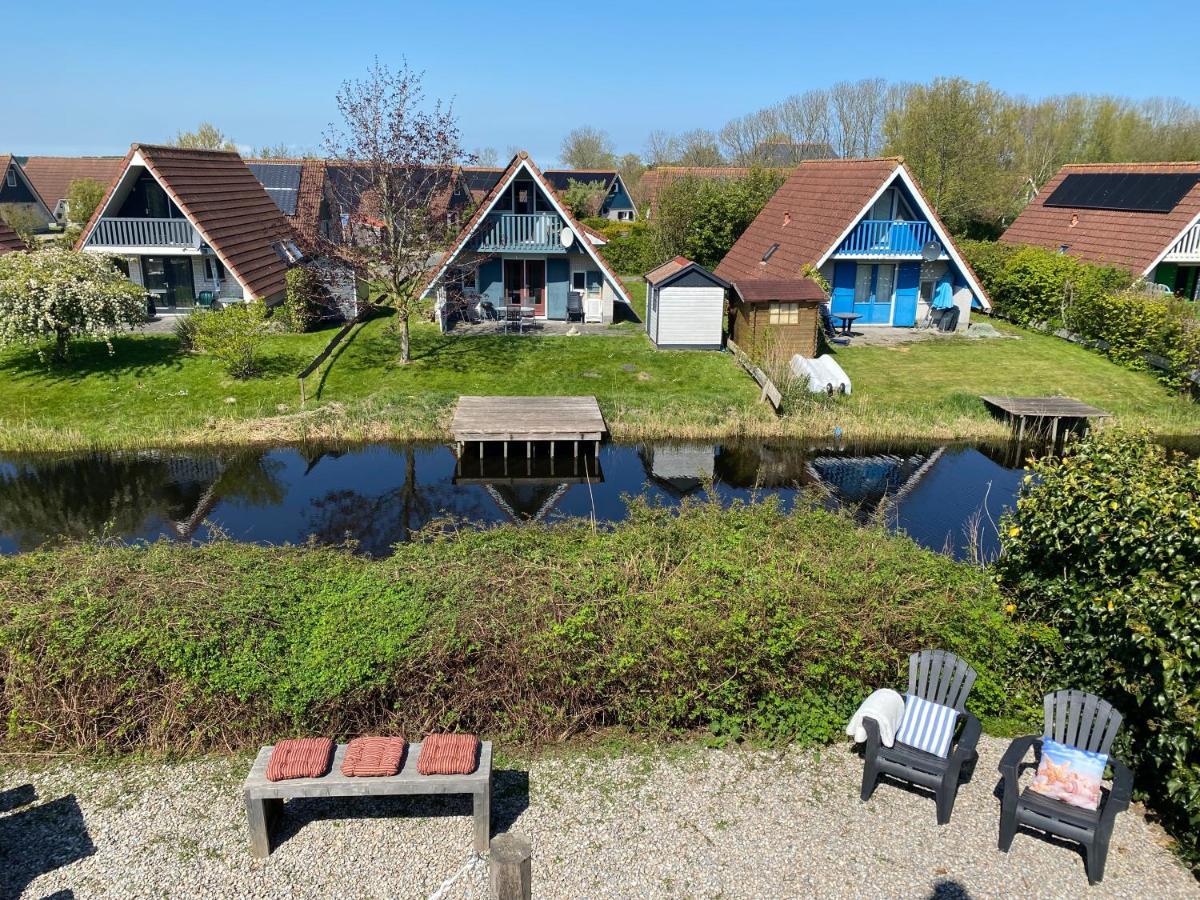 De Lauwersmeer Vogel Mit Eingezaeuntem Garten Anjum Eksteriør billede