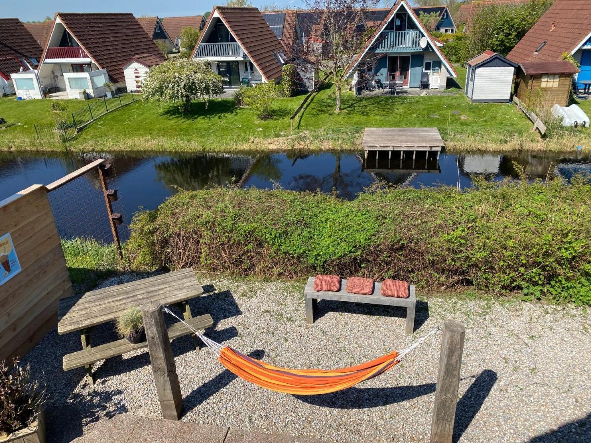 De Lauwersmeer Vogel Mit Eingezaeuntem Garten Anjum Eksteriør billede