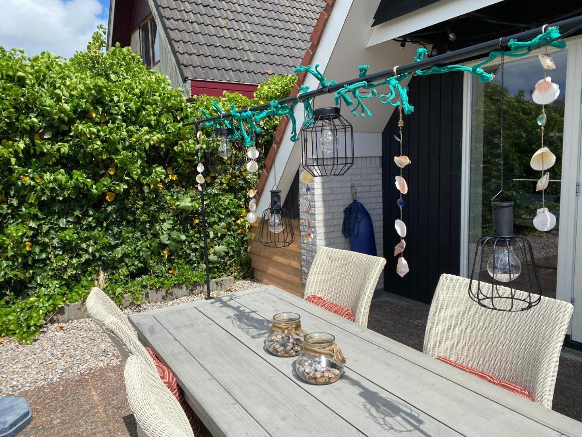 De Lauwersmeer Vogel Mit Eingezaeuntem Garten Anjum Eksteriør billede